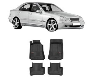 Set covorase presuri MERCEDES-BENZ C-CLASS (W203) din 2000-2007, auto, din cauciuc thermoplastic, MERCEDES-BENZ - Img 2