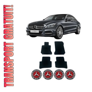 Set Covorase Presuri MERCEDES-BENZ C-CLASS (W205) din 2013-2021, Auto, Material Textil Mocheta, MERCEDES-BENZ