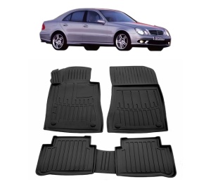 Set covorase presuri MERCEDES BENZ W211 E 2WD din 2002-2009, auto, din cauciuc thermoplastic - Img 2