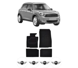 Set Covorase Presuri MINI MINI COUNTRYMAN (R60) din 2010-2016, Auto, Material Textil Mocheta, MINI (Copy 1) - Img 2