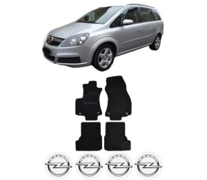 Set Covorase Presuri OPEL ZAFIRA B Box Body/MPV (A05) din 2005-2015, Auto, Material Textil Mocheta, OPEL - Img 2