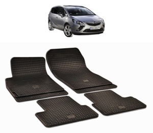 Set covorase presuri OPEL ZAFIRA C TOURER din 2011-2019, auto, din cauciuc thermoplastic - Img 2