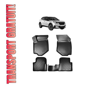 Set covorase presuri PEUGEOT 2008 II din 2019, auto, din cauciuc thermoplastic - Img 8