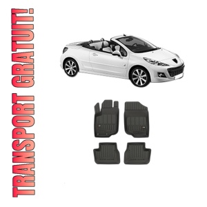 Set covorase presuri PEUGEOT 207 CC (WD_) din 2007-2015, auto, din cauciuc thermoplastic, PEUGEOT