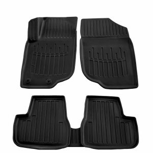 Set covorase presuri PEUGEOT 207 din 2006-2012, auto, din cauciuc thermoplastic - Img 3