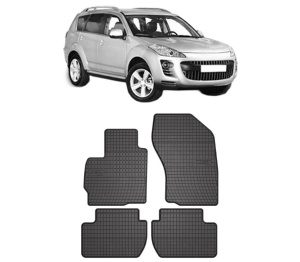 Set covorase presuri PEUGEOT 4007 (VU_, VV_) din 2007-2013, auto, din cauciuc thermoplastic, PEUGEOT - Img 2