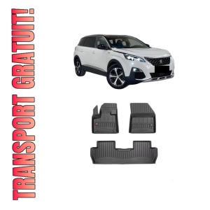 Set covorase presuri PEUGEOT 5008 II | T87 din 2015-2019, auto, din cauciuc thermoplastic, PEUGEOT
