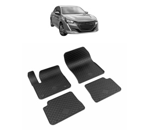 Set covorase presuri PEUGEOT e-208 din 2020, auto, din cauciuc thermoplastic - Img 2