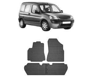 Set covorase presuri PEUGEOT PARTNER TEPEE din 2008-2018, auto, din cauciuc thermoplastic, PEUGEOT - Img 2