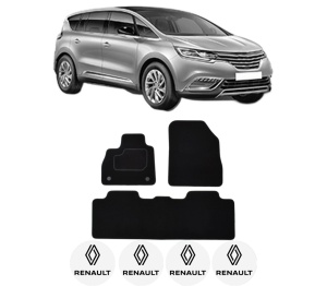 Set Covorase Presuri RENAULT ESPACE V (JR_) din 2015-2023, Auto, Material Textil Mocheta, RENAULT - Img 2