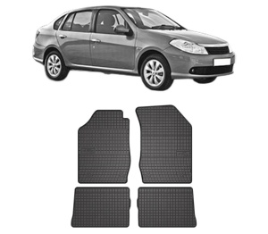 Set covorase presuri RENAULT THALIA II (LU_) din 2008-2014, auto, din cauciuc thermoplastic, RENAULT - Img 2