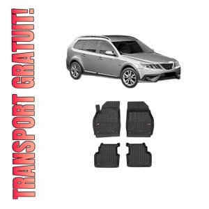 Set covorase presuri SAAB 9-3X (YS3) din 2009-2015, auto, din cauciuc thermoplastic, SAAB