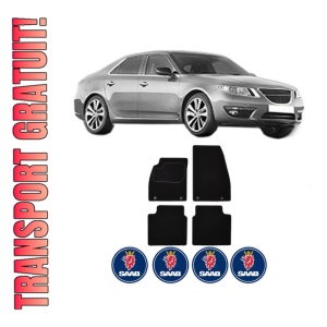 Set Covorase Presuri SAAB 9-5 (YS3G) din 2010-2012, Auto, Material Textil Mocheta, SAAB