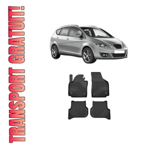 Set covorase presuri SEAT ALTEA din 2004-2015, auto, din cauciuc thermoplastic, SEAT