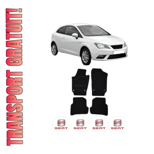 Set Covorase Presuri SEAT IBIZA IV SC (6J1, 6P5) din 2008-2016, Auto, Material Textil Mocheta, SEAT