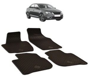 Set covorase presuri SEAT TOLEDO din 2012-2019, auto, din cauciuc thermoplastic - Img 2