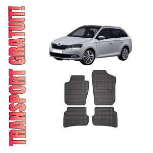 Set covorase presuri SKODA FABIA III Estate (NJ5) din 2014-2022, auto, din cauciuc thermoplastic, SKODA