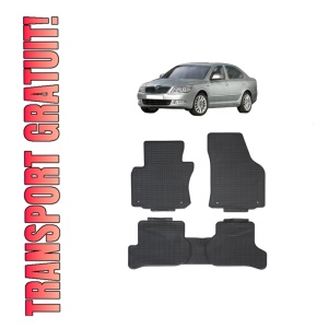 Set covorase presuri SKODA Octavia II din 2004-2013, auto, din cauciuc thermoplastic