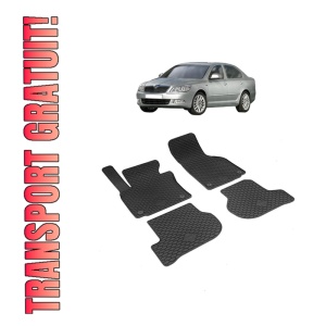 Set covorase presuri SKODA Octavia II din 2004-2013, auto, din cauciuc thermoplastic