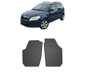 Set covorase presuri SKODA ROOMSTER (5J7) din 2006-2015, auto, din cauciuc thermoplastic, SKODA - Img 2