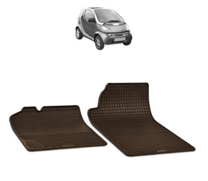 Set covorase presuri SMART 451 din 2010, auto, din cauciuc thermoplastic - Img 2