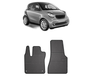 Set covorase presuri SMART FORTWO Coupe (453) din 2014-2016, auto, din cauciuc thermoplastic, SMART - Img 2