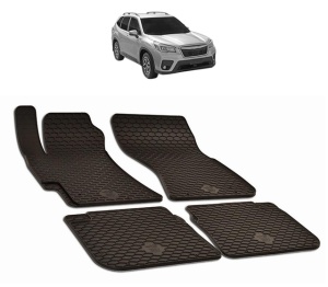 Set covorase presuri SUBARU FORESTER III din 2008-2024, auto, din cauciuc thermoplastic - Img 2