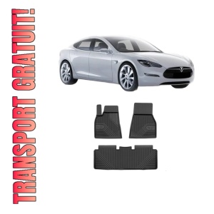 Set covorase presuri TESLA MODEL S (5YJS) din 2012-2019, auto, din cauciuc thermoplastic, TESLA