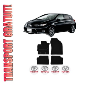 Set Covorase Presuri TOYOTA AURIS (_E18_) din 2012-2018, Auto, Material Textil Mocheta, TOYOTA
