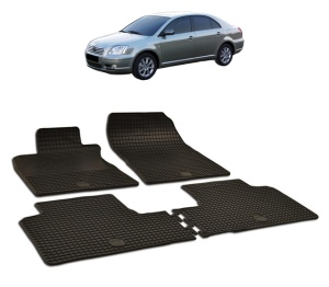 Set covorase presuri TOYOTA AVENSIS din 2009, auto, din cauciuc thermoplastic - Img 2