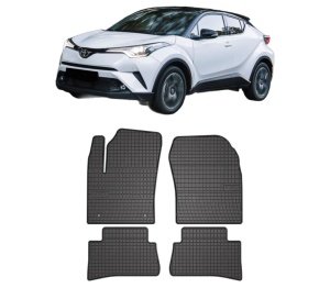 Set covorase presuri TOYOTA C-HR (_X1_) din 2016-2019, auto, din cauciuc thermoplastic, TOYOTA - Img 2