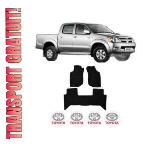 Set Covorase Presuri TOYOTA HILUX VII Pickup (_N1_, _N2_, _N3_) din 2004-2015, Auto, Material Textil Mocheta, TOYOTA