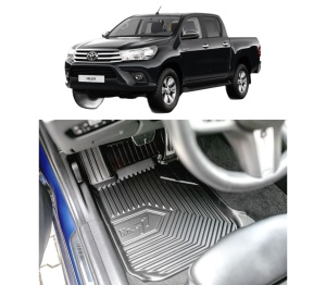 Set covorase presuri TOYOTA HILUX VIII Pickup (_N1_) din 2015-2020, auto, din cauciuc thermoplastic, TOYOTA - Img 2