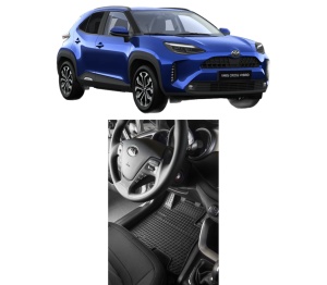 Set covorase presuri TOYOTA YARIS CROSS (MXP_) din 2020, auto, din cauciuc thermoplastic, TOYOTA - Img 2