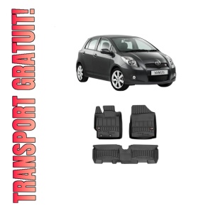 Set covorase presuri TOYOTA YARIS (_P9_) din 2005-2014, auto, din cauciuc thermoplastic, TOYOTA