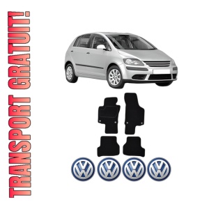 Set Covorase Presuri Volkswagen GOLF PLUS V (5M1, 521) din 2004-2013, Auto, Material Textil Mocheta, Volkswagen