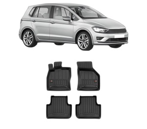 Set covorase presuri Volkswagen GOLF SPORTSVAN VII (AM1, AN1) din 2014-2020, auto, din cauciuc thermoplastic, Volkswagen - Img 2