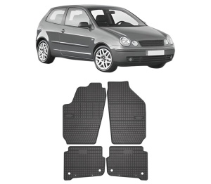 Set covorase presuri Volkswagen POLO IV (9N_, 9A_) din 2001-2009, auto, din cauciuc thermoplastic, Volkswagen - Img 2
