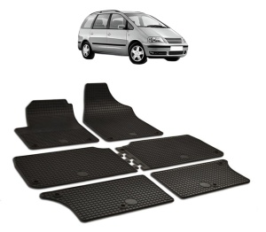 Set covorase presuri Volkswagen SHARAN din 1996 -2009, auto, din cauciuc thermoplastic - Img 2
