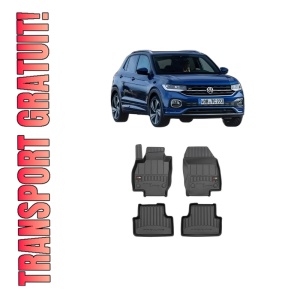 Set covorase presuri Volkswagen T-CROSS (C11, D31) din 2018-2020, auto, din cauciuc thermoplastic, Volkswagen