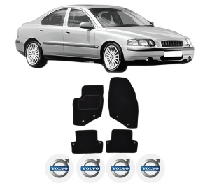 Set Covorase Presuri VOLVO S60 I (384) din 2000-2010, Auto, Material Textil Mocheta, VOLVO - Img 2