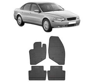 Set covorase presuri VOLVO S80 I (184) din 1998-2006, auto, din cauciuc thermoplastic, VOLVO - Img 2