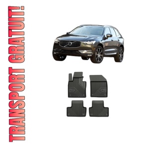 Set covorase presuri VOLVO XC60 II din 2014-2020, auto, din cauciuc thermoplastic, VOLVO