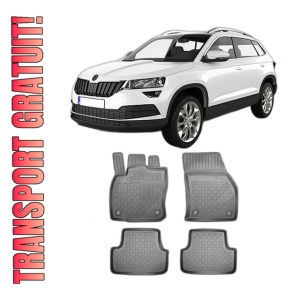 Set covorase SKODA KAROQ, din 2017 - Prezent, covorase tavita, caroserie SUV, compatibile cu autoturismul SKODA KAROQ, ARISTAR