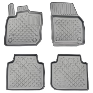 Set covorase SKODA KODIAQ II MHEV din 02.2024 - Prezent, covorase tavita, caroserie SUV, 5-7 LOCURI, fara rand 3, compatibile cu autoturismul SKODA KODIAQ II MHEV, ARISTAR - Img 3