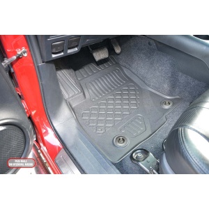 Set covorase TOYOTA HILUX, din 09.2016 - Prezent, covorase tavita, caroserie PICK-UP CABINA DUBLA, inclusiv FACELIFT, compatibile cu autoturismul TOYOTA HILUX, ARISTAR - Img 5