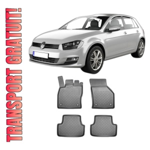 Set covorase VOLKSWAGEN GOLF 7, din 10.2012 - 12.2019, covorase tavita, caroserie HATCHBACK 5 Usi, compatibile cu autoturismul VOLKSWAGEN GOLF 7, ARISTAR