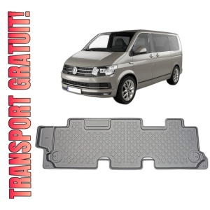 Set covorase VOLKSWAGEN T6 TRANSPORTER, din 06.2015 - 2019, covorase tavita, caroserie VAN ampatament scurt si lung, rand 3, compatibile cu autoturismul VOLKSWAGEN T6 TRANSPORTER, ARISTAR