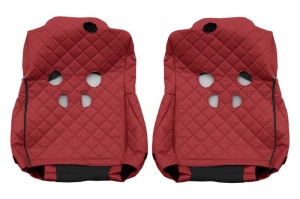Set Huse Scaune Camion Tir MERCEDES-BENZ G I din 2003-2019, Auto, Model ELEGANCE Q, Culoare Gri, 4x Stickere auto cu MERCEDES-BENZ - Img 2