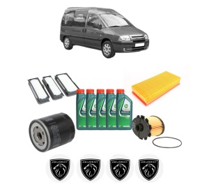 Set Pachet filtre revizie Bosch, 5 litrii ulei Castrol 10W40 PEUGEOT EXPERT (224_) 1.9 D din 2003-2006, 4x Stickere auto cu PEUGEOT - Img 2